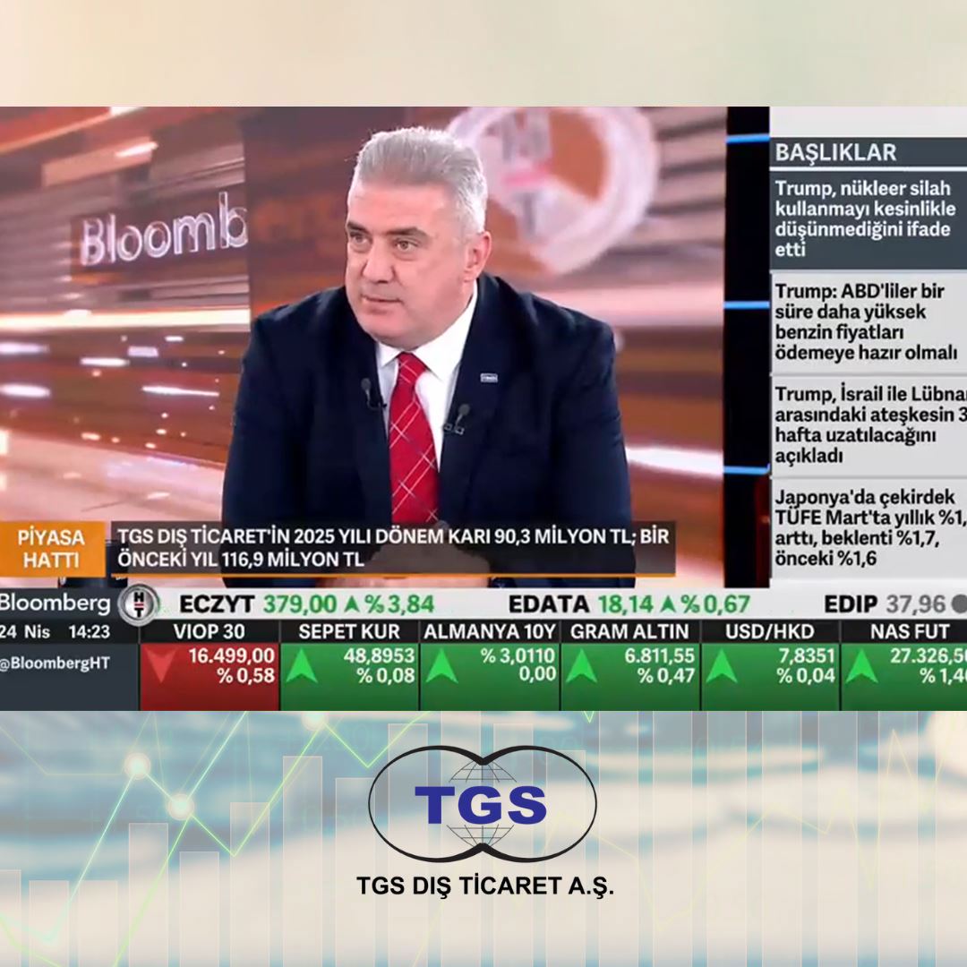 Genel Müdürümüz Engin Nukan, Bloomberg HT’de ihracat gündemini değerlendirdi.